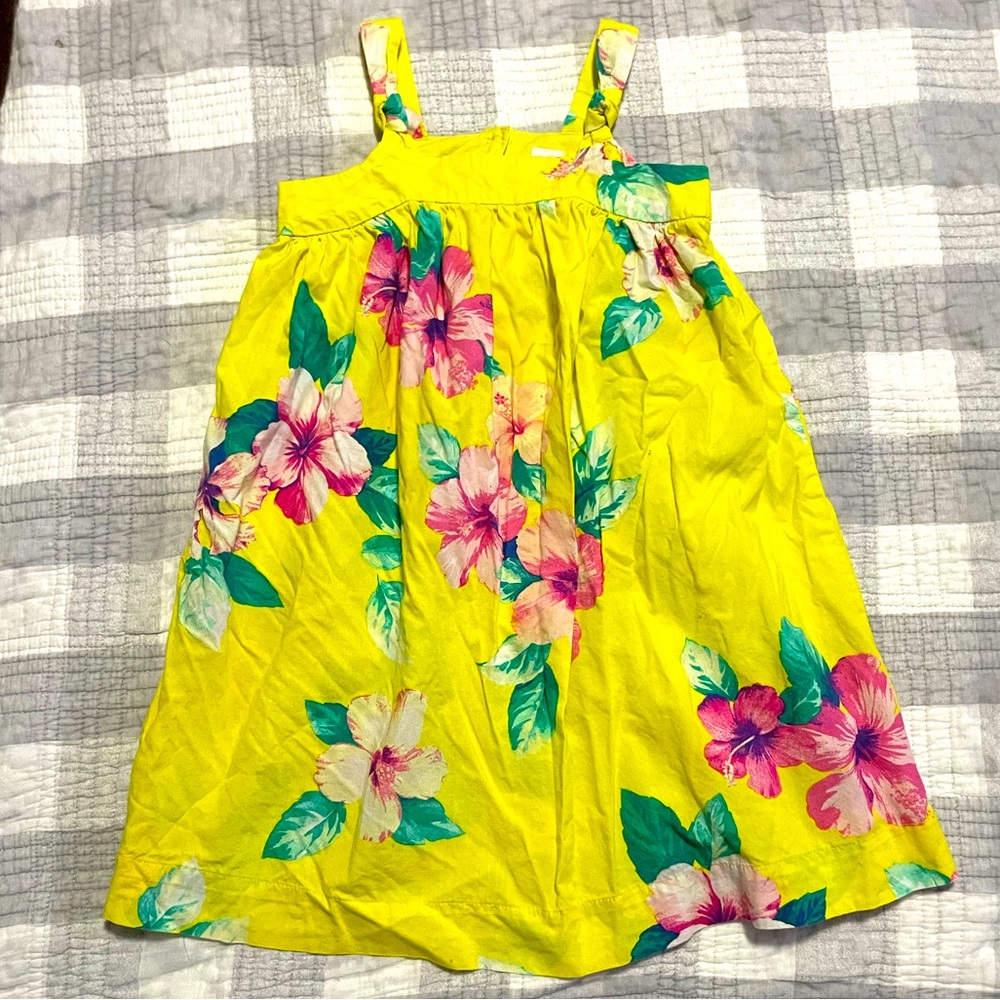 Hawaiian Print Dress Gap 4T